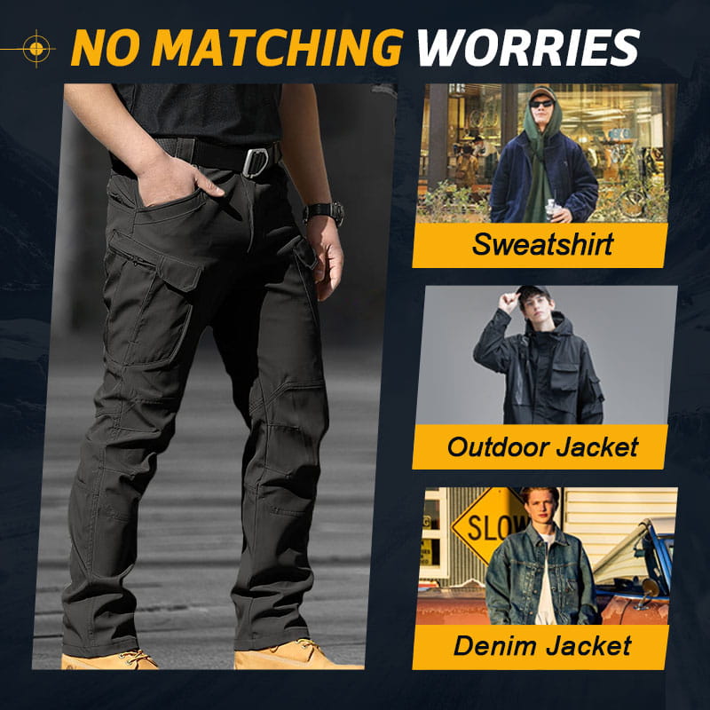 🔥Limited Sale 50% OFF🔥Men's Outdoor Hiking Waterproof Warm Pants