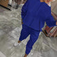 💖Limited Sale 50% OFF💖Women's 2 Piece Set Drawstring Hooded Tops & Pants