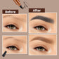 4 Tip Precise Eye Brow Makeup Pen for Natural Brows