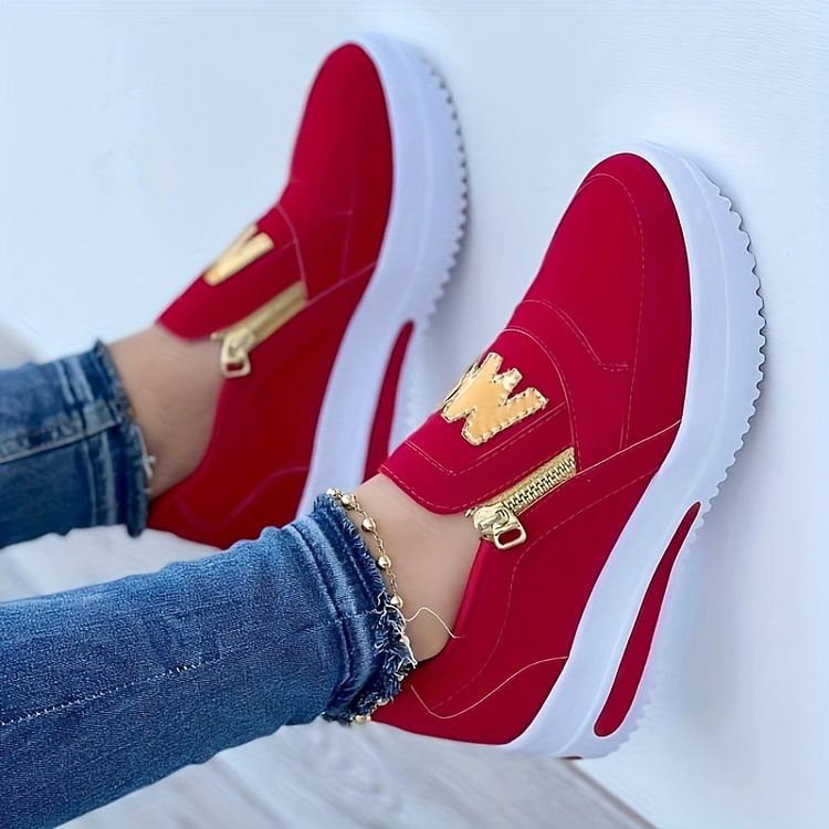 🔥Hot Sale 50%🔥👍Women's Casual Platform Slip-on Orthopedic Sneakers👞