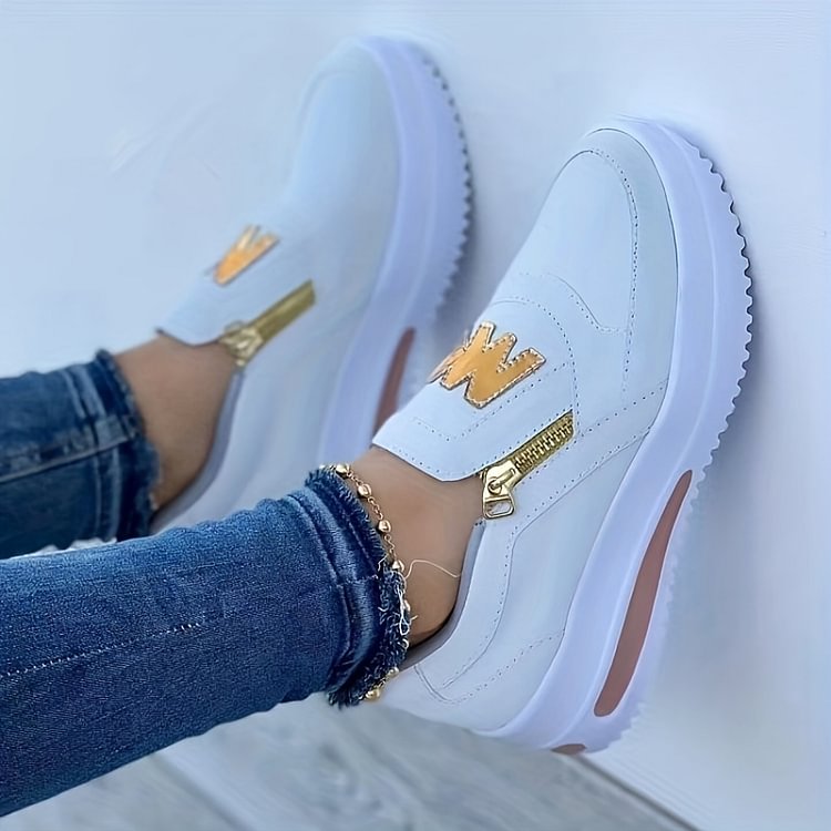 🔥Hot Sale 50%🔥👍Women's Casual Platform Slip-on Orthopedic Sneakers👞