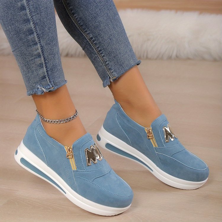 🔥Hot Sale 50%🔥👍Women's Casual Platform Slip-on Orthopedic Sneakers👞