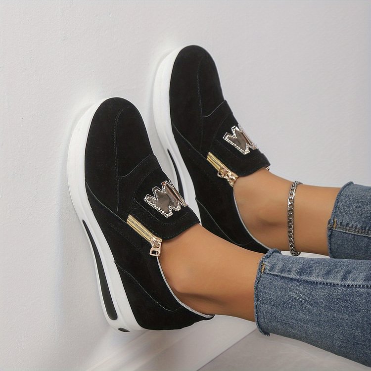 🔥Hot Sale 50%🔥👍Women's Casual Platform Slip-on Orthopedic Sneakers👞