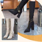 💖Limited Sale 50% OFF💖Pointed Toe Chunky Heel Knee High Boots