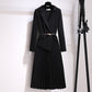💖Limited Sale 50% OFF💖Asymmetrical Patchwork Pleated Blazer Dress with Belt