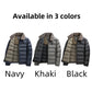 ❄️Fall/Winter Limited Time 50% Off❄️Men's Warm Waterproof Lapel Cotton Padded Jacket【FREE SHIPPING】