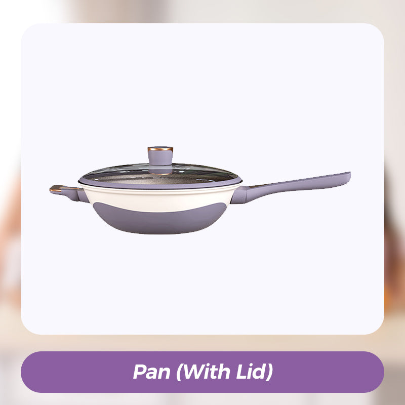 💖Limited Sale 50% OFF💖Titanium Non-Stick Low-Pressure Pan Set