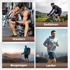 Diebstahlsichere Outdoor-Unterarm-Schultertasche für Herren