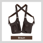 Diebstahlsichere Outdoor-Unterarm-Schultertasche für Herren