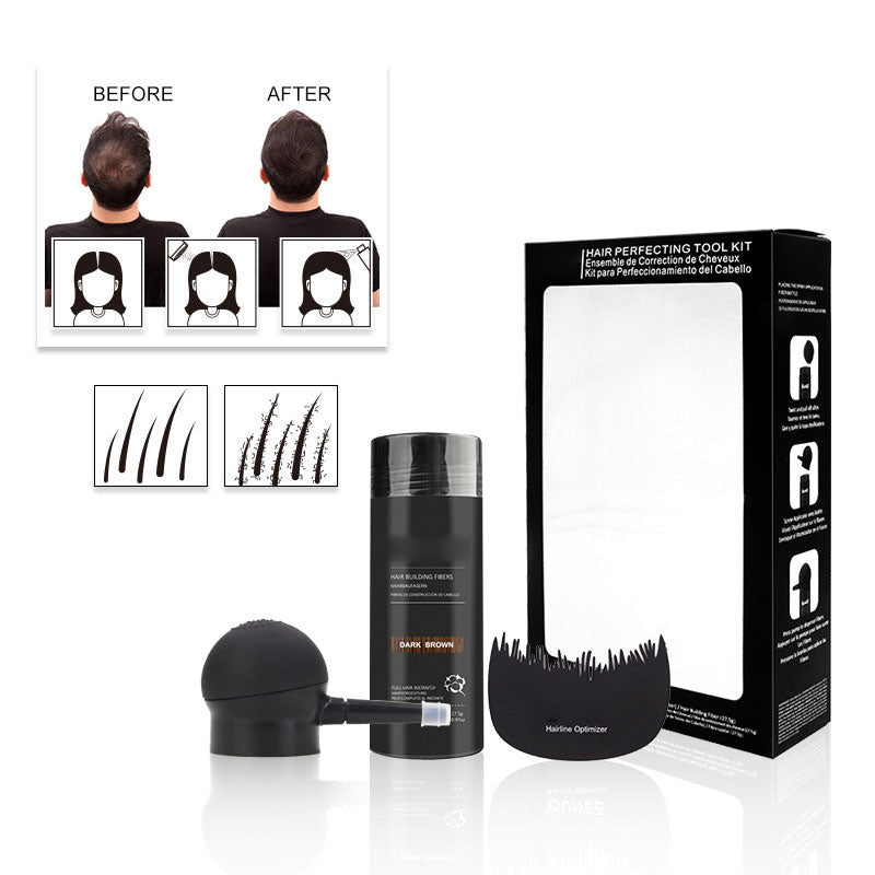 💖Limited Sale 50% OFF💖Hair Building Fibers Set for Thinning Hair & Bald Spots