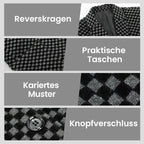 💜 LETZTER TAG DER AKTION – 50 % RABATT 💜Lässiger Slim-Fit-Blazer für Herren