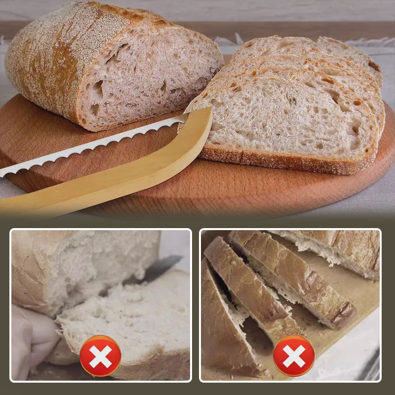 💖Limited Sale 50% OFF💖Homemade Bread & Toast Cutter Knife🍞