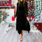 💖Limited Sale 50% OFF💖Women’s Luxurious Long-Sleeve Dress with Ruffle Hem