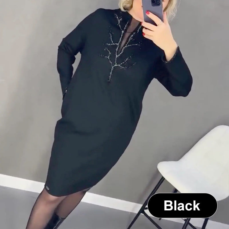 💖Limited Sale 50% OFF💖Round Neck Elegant Fashion Simple Dress