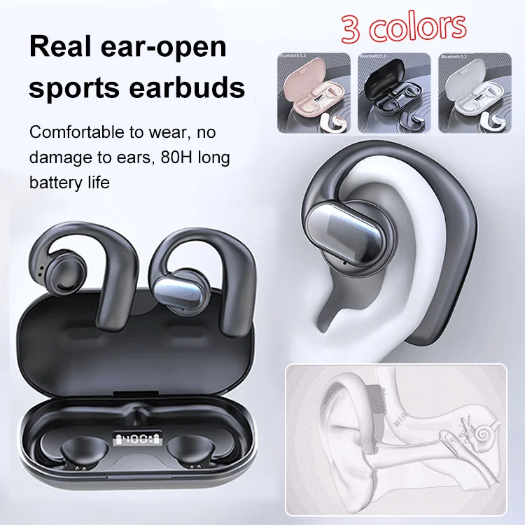 💖Limited Sale 50% OFF💖TWS Wireless Bone Conduction Digital Bluetooth Earbuds