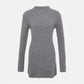 💖Limited Sale 50% OFF💖Women’s Ribbed Knit A-Line Mini Dress