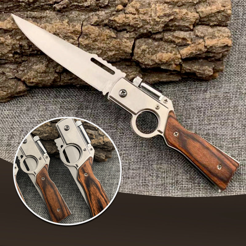 🔥FLASH SALE! £10.79🔥Outdoor Stainless Steel Portable Folding Knife🗡️