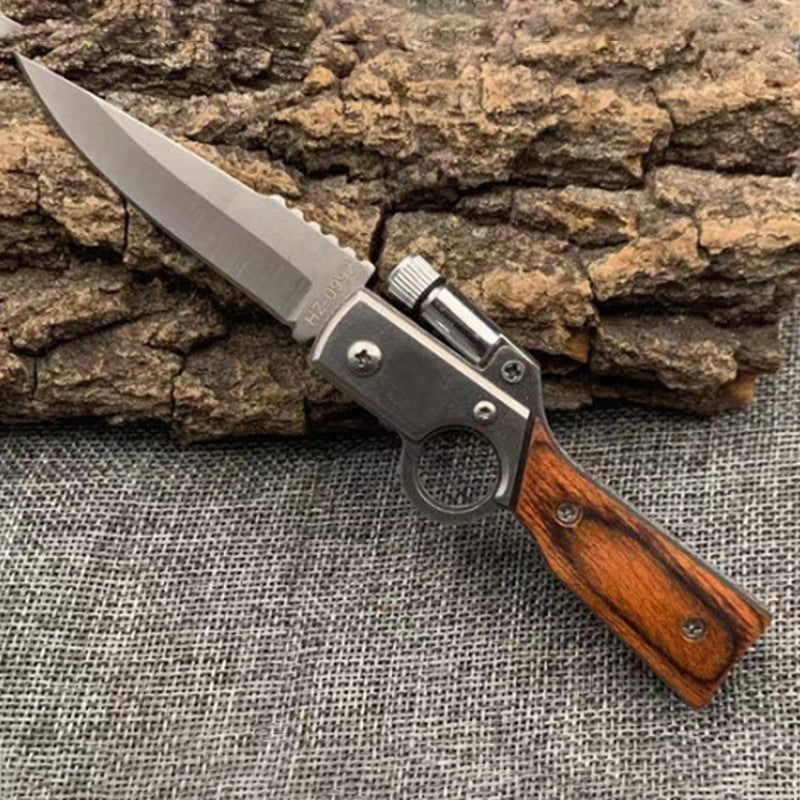 🔥FLASH SALE! £10.79🔥Outdoor Stainless Steel Portable Folding Knife🗡️