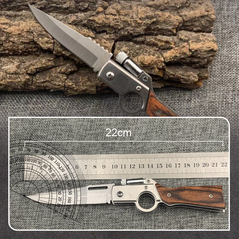 🔥FLASH SALE! £10.79🔥Outdoor Stainless Steel Portable Folding Knife🗡️