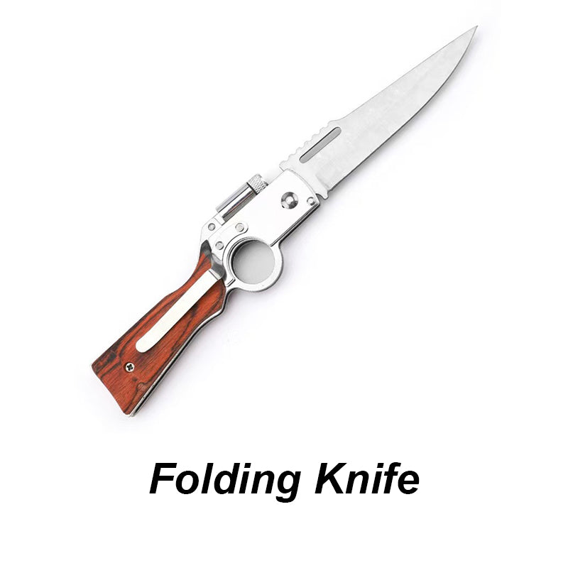 🔥FLASH SALE! £10.79🔥Outdoor Stainless Steel Portable Folding Knife🗡️