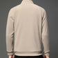 💖Limited Sale 50% OFF💖Men's Solid Half Zip Long-Sleeve Tops