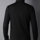 💖Limited Sale 50% OFF💖Men's Solid Half Zip Long-Sleeve Tops