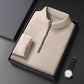 💖Limited Sale 50% OFF💖Men's Solid Half Zip Long-Sleeve Tops
