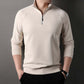 💖Limited Sale 50% OFF💖Men's Solid Half Zip Long-Sleeve Tops
