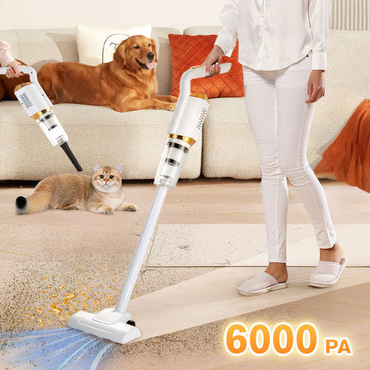 🌱Spring Specials 50% Off Cordless Vacuum Cleaner – 6000PA Powerful Suction for Home & Car