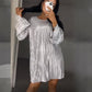 💖Limited Sale 50% OFF💖Women's High-end Shimmering Mercerized Dress