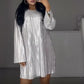 💖Limited Sale 50% OFF💖Women's High-end Shimmering Mercerized Dress
