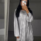 💖Limited Sale 50% OFF💖Women's High-end Shimmering Mercerized Dress