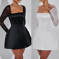 💖Limited Sale 50% OFF💖Women's Elegant Backless Dress with Sequin Long Sleeve