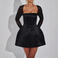💖Limited Sale 50% OFF💖Women's Elegant Backless Dress with Sequin Long Sleeve