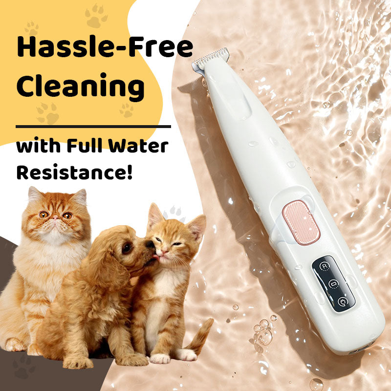 ✨Year-End Special🐱 Waterproof Rechargeable Pet Shaver with LED Light
