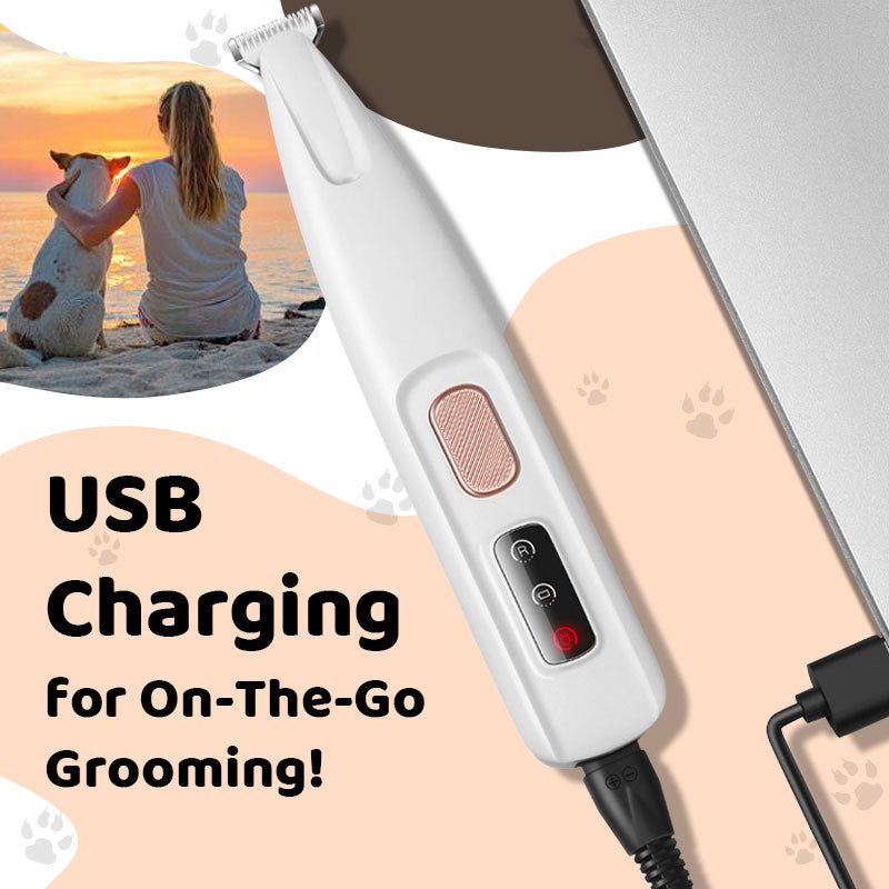 ✨Year-End Special🐱 Waterproof Rechargeable Pet Shaver with LED Light