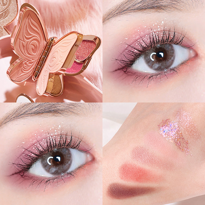 🦋Limited Time 46%OFF💄6 Colors Lucky Butterfly Eye Shadow