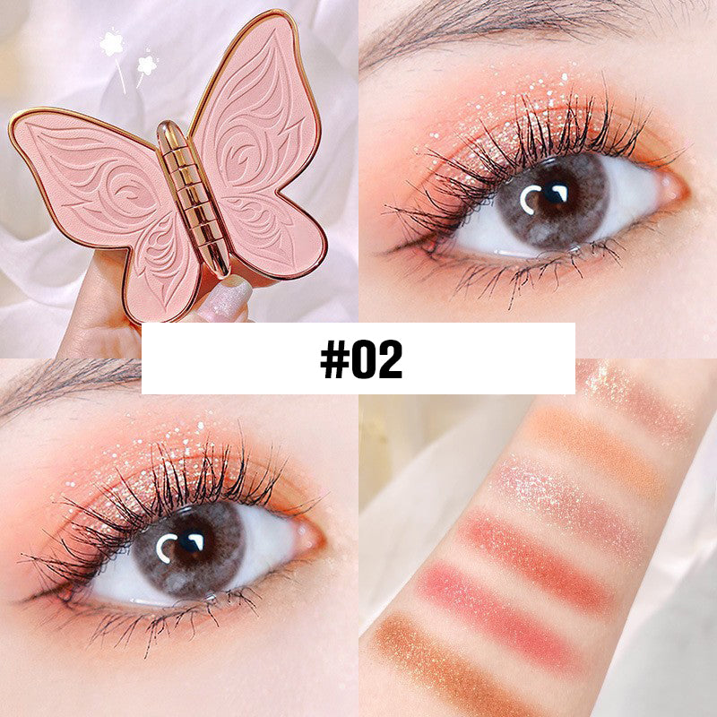 🦋Limited Time 46%OFF💄6 Colors Lucky Butterfly Eye Shadow