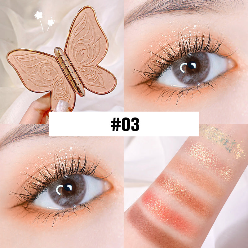 🦋Limited Time 46%OFF💄6 Colors Lucky Butterfly Eye Shadow