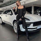 💖Limited Sale 50% OFF💖Slim Fit Long Sleeve Zip Jumpsuit