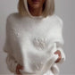 💖Limited Sale 50% OFF💖Women's Crewneck Solid Color Long Sleeve Sweater