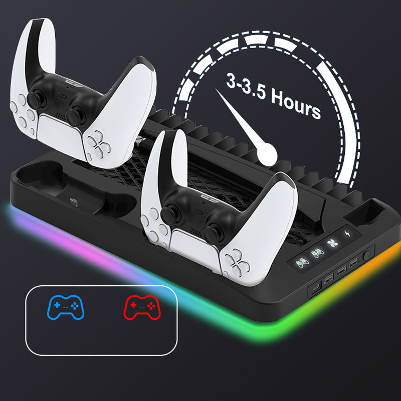 🔥New Hot Selling❤️‍🔥Multifunctional Cooling Stand Set for PS5