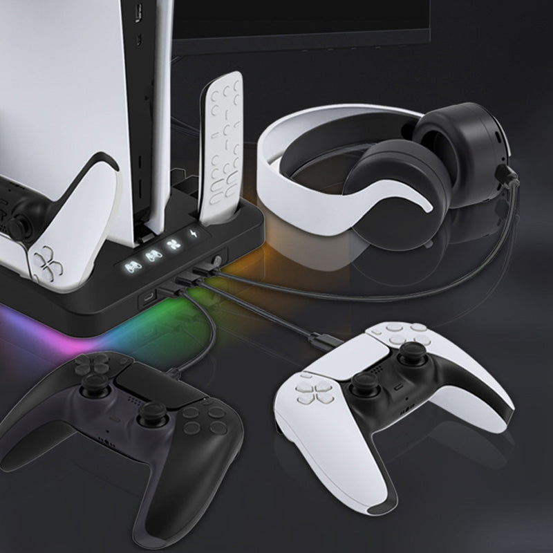 🔥New Hot Selling❤️‍🔥Multifunctional Cooling Stand Set for PS5