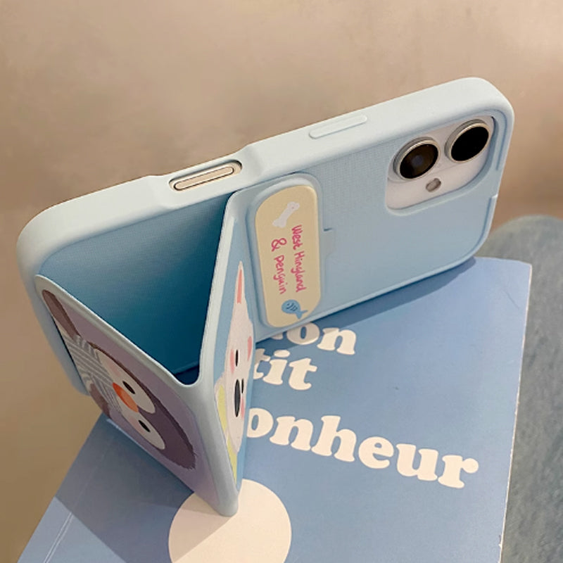 💖Limited Sale 50% OFF💖Cute Shockproof Phone Case with Folding Stand