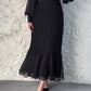 💖Limited Sale 50% OFF💖Sophisticated long pleated dress