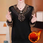 💖Limited Sale 50% OFF💖Elegant Thickened Warm Leopard Print Top