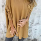 💖Limited Sale 50% OFF💖 Women's Long Sleeve Knitted V-Neck Loose Long Top