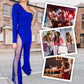 💖Limited Sale 50% OFF💖Sexy Off-Shoulder Bodycon Rhinestone Leg Jumpsuit
