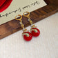 🐍Valentine's Day 50% OFF🎀Gold Plated Snake Pearl Earrings