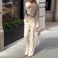 💖Limited Sale 50% OFF💖Women's Elegant Top ＆Pants Two Piece Set